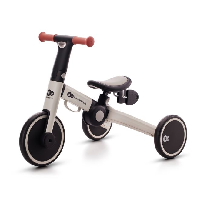 BICICLETA DE ECHILIBRU / TRICICLETA KINDERKRAFT 4TRIKE, SILVER GREY VIVKR4TRI22GRY0000