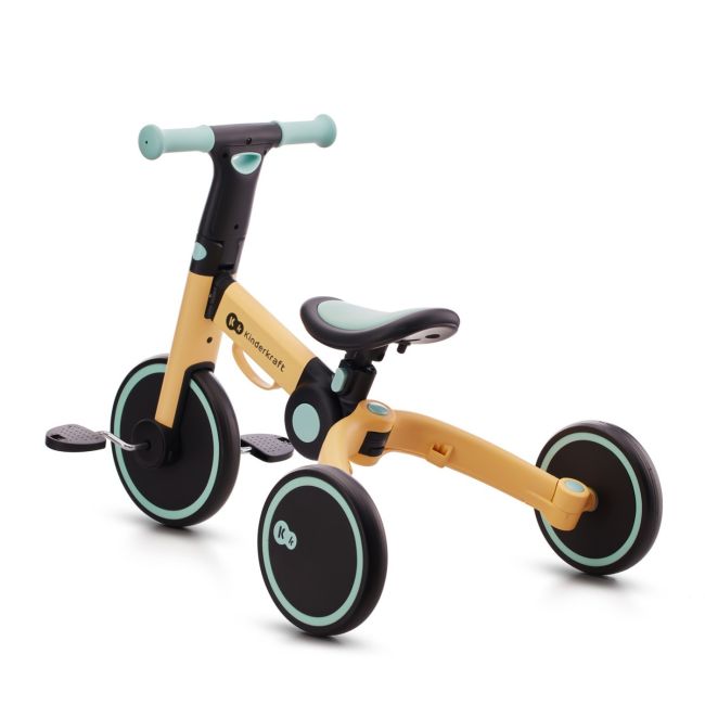 BICICLETA DE ECHILIBRU / TRICICLETA KINDERKRAFT 4TRIKE, SUNFLOWER BLUE VIVKR4TRI22BLU0000
