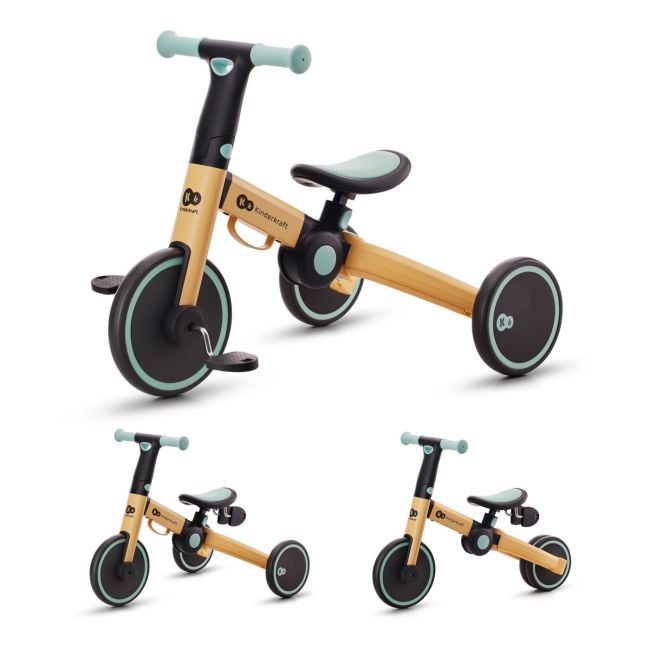 BICICLETA DE ECHILIBRU / TRICICLETA KINDERKRAFT 4TRIKE, SUNFLOWER BLUE VIVKR4TRI22BLU0000