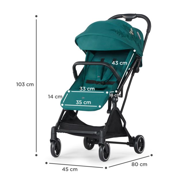 CARUCIOR SPORT KINDERKRAFT INDY2, NATURE VIBES VIVKSINDYNAGRE0000