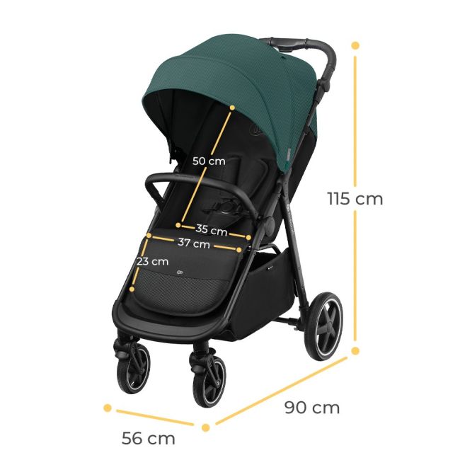 CARUCIOR SPORT KINDERKRAFT ROUTE, EMERALD GREEN VIVKSROUT00GRE0000