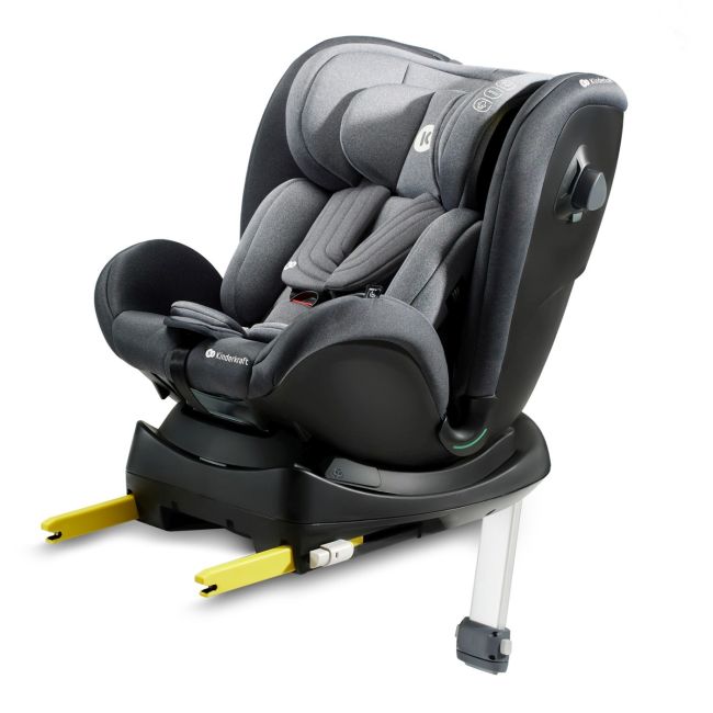 SCAUN AUTO I-SIZE, 40-125 CM, KINDERKRAFT XRIDER, GREY VIVKCXRID00GRY0000