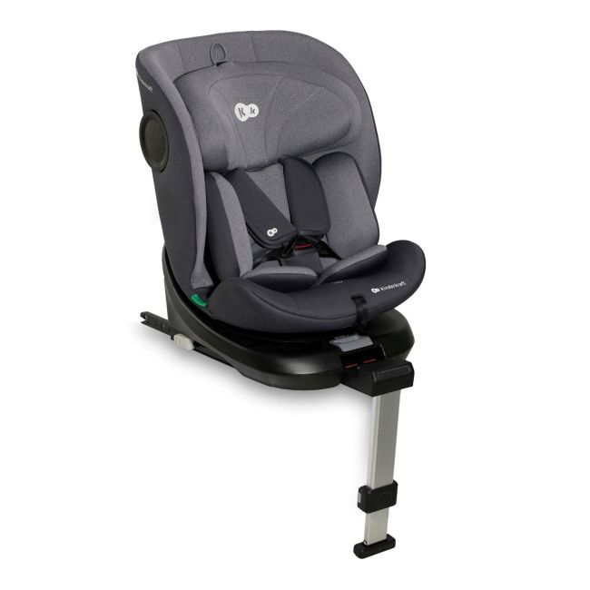 SCAUN AUTO I-SIZE, 40-150 CM, KINDERKRAFT I-360, GREY VIVKCI36000GRY0000