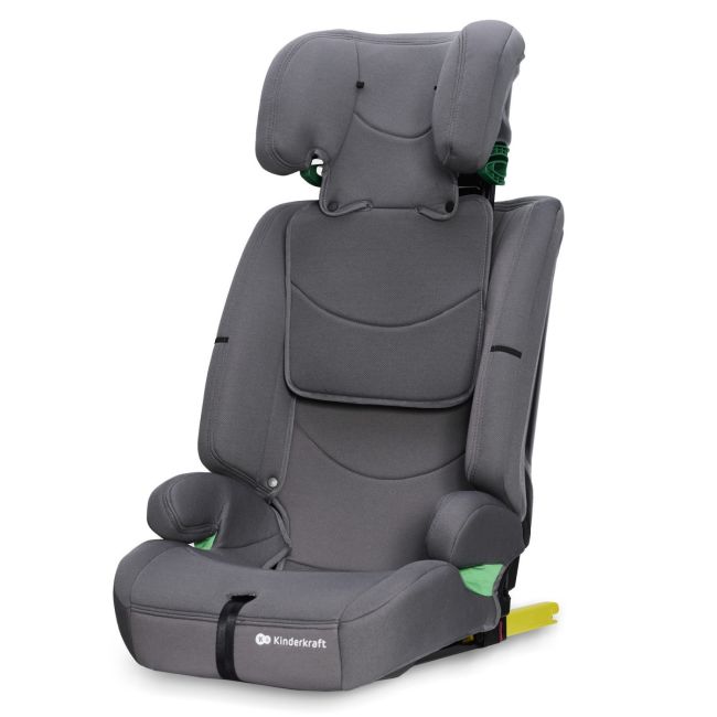 SCAUN AUTO I-SIZE, 76-150 CM, KINDERKRAFT SAFETY FIX 2, GREY VIVKCSAFI02GRY0000