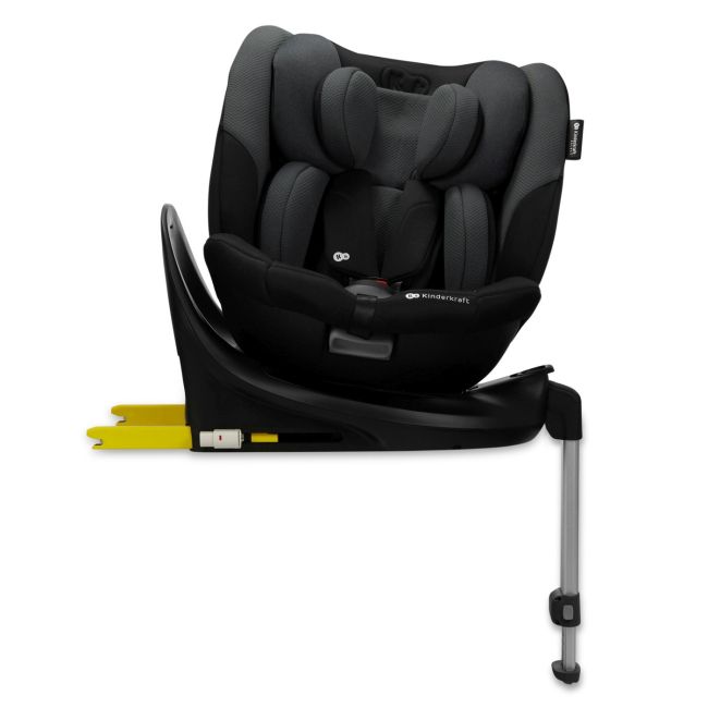 SCAUN AUTO KINDERKRAFT I-FIX, I-SIZE 40-150 CM, GRAPHITE BLACK VIVKCIFIX00BLK0000