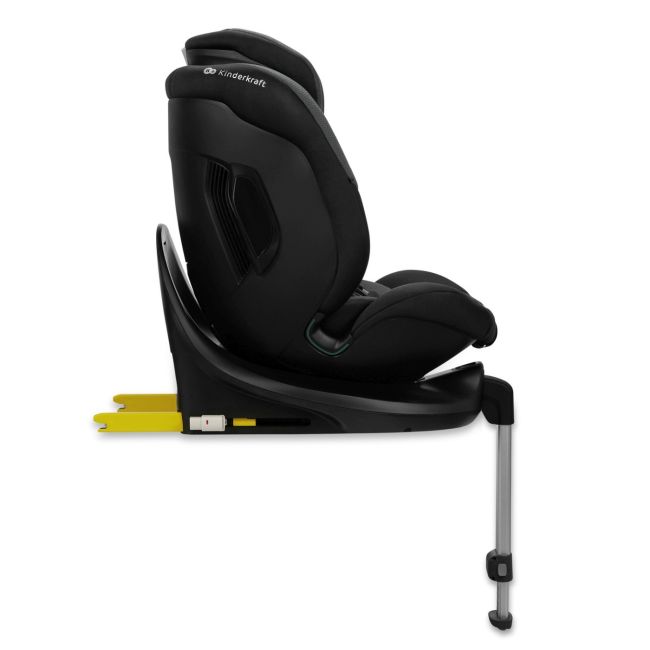 SCAUN AUTO KINDERKRAFT I-FIX, I-SIZE 40-150 CM, GRAPHITE BLACK VIVKCIFIX00BLK0000