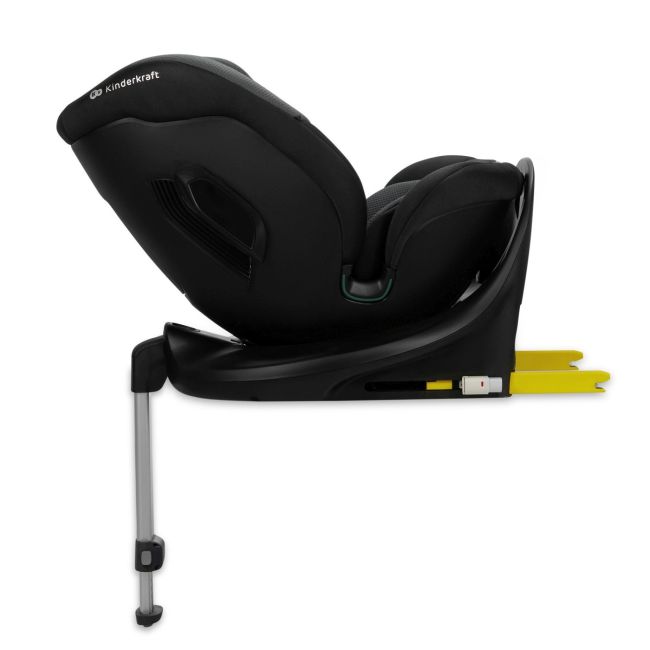 SCAUN AUTO KINDERKRAFT I-FIX, I-SIZE 40-150 CM, GRAPHITE BLACK VIVKCIFIX00BLK0000