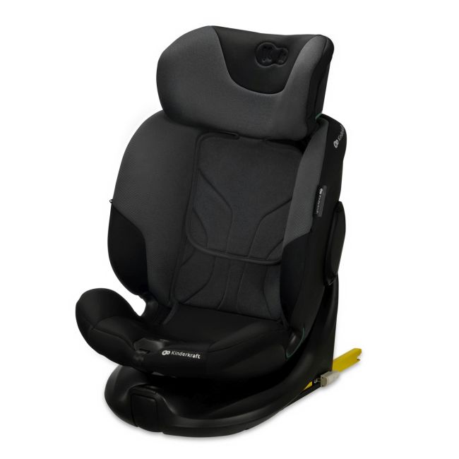 SCAUN AUTO KINDERKRAFT I-FIX, I-SIZE 40-150 CM, GRAPHITE BLACK VIVKCIFIX00BLK0000