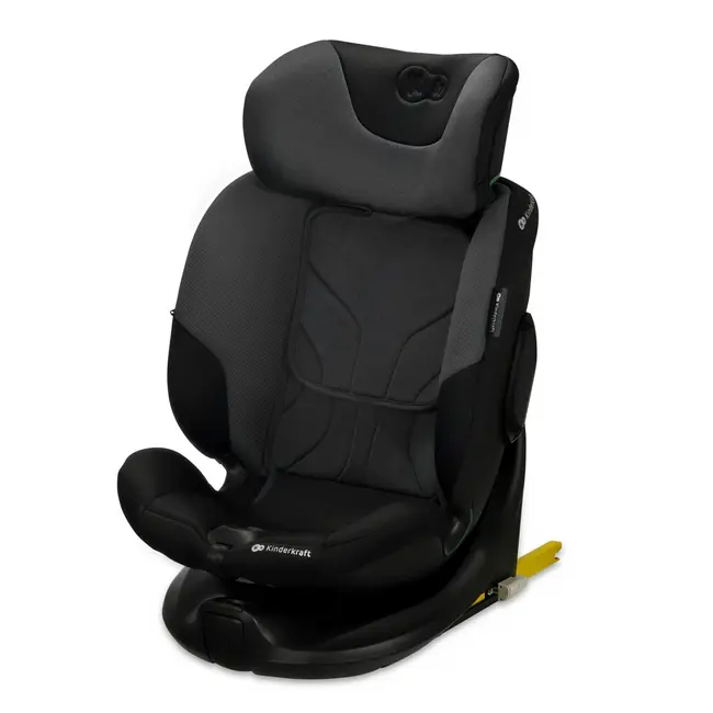 SCAUN AUTO KINDERKRAFT I-FIX, I-SIZE 40-150 CM, GRAPHITE BLACK VIVKCIFIX00BLK0000