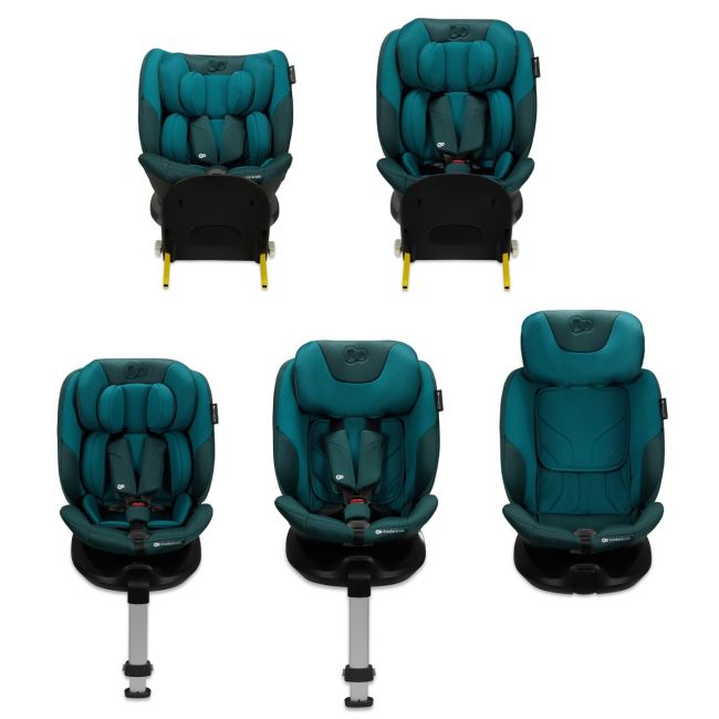 SCAUN AUTO KINDERKRAFT I-FIX, I-SIZE 40-150 CM, HARBOR BLUE VIVKCIFIX00BLU0000