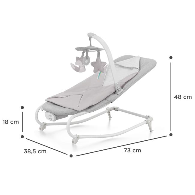 SEZLONG 3 IN 1, KINDERKRAFT FELIO 2, STONE GREY VIVKBFELI20GRY0000