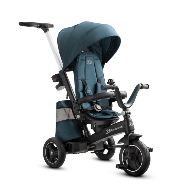 TRICICLETA KINDERKRAFT EASYTWIST, MIDNIGHT GREEN VIVKKRETWIGRE0000