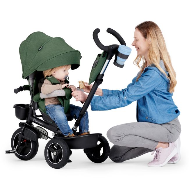 TRICICLETA KINDERKRAFT SPINSTEP, GREEN VIVKRSPST00GRE0000
