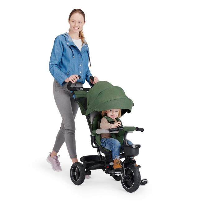 TRICICLETA KINDERKRAFT SPINSTEP, GREEN VIVKRSPST00GRE0000