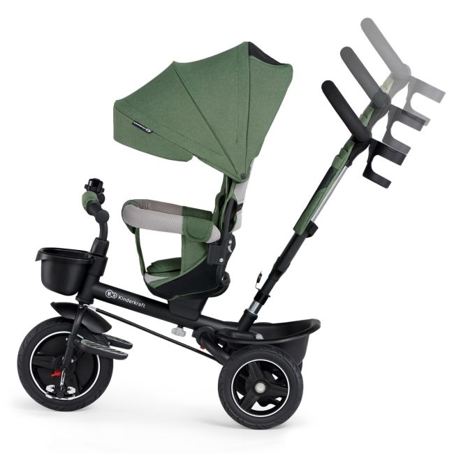 TRICICLETA KINDERKRAFT SPINSTEP, GREEN VIVKRSPST00GRE0000