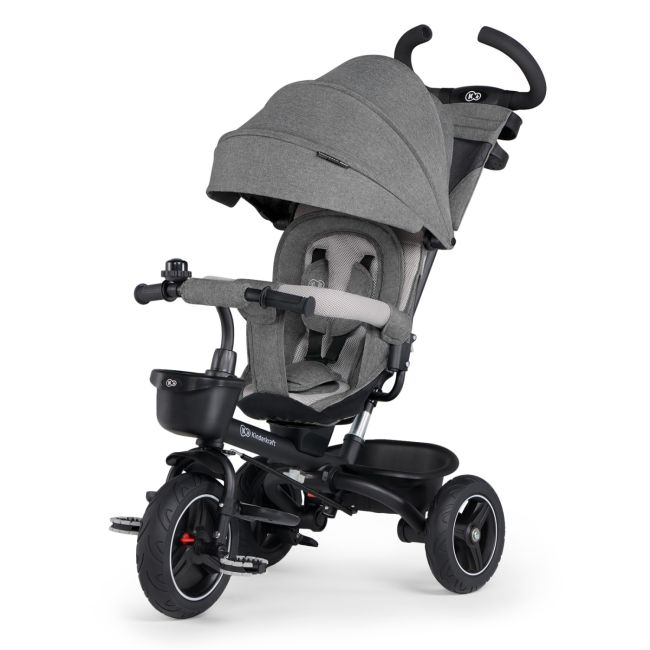 TRICICLETA KINDERKRAFT SPINSTEP, GREY VIVKRSPST00GRY0000