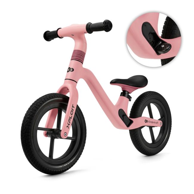 BICICLETA FARA PEDALE KINDERKRAFT XPLOIT, BUBBLEGUM PINK VIVKRXPLO00PNK0000