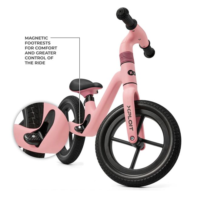 BICICLETA FARA PEDALE KINDERKRAFT XPLOIT, BUBBLEGUM PINK VIVKRXPLO00PNK0000