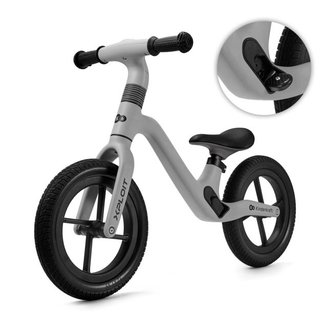 BICICLETA FARA PEDALE KINDERKRAFT XPLOIT, MOONSILVER VIVKRXPLO00GRY0000