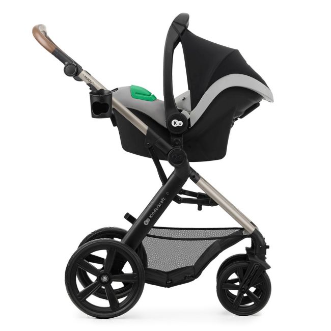 CARUCIOR 3 IN 1 KINDERKRAFT MOOV 2, MOONLIGHT GREY VIVKSMOOV02GRYEV00