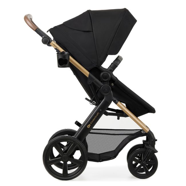 CARUCIOR 3 IN 1 KINDERKRAFT MOOV 2, NEGRU PUR VIVKSMOOV02BLKEV00