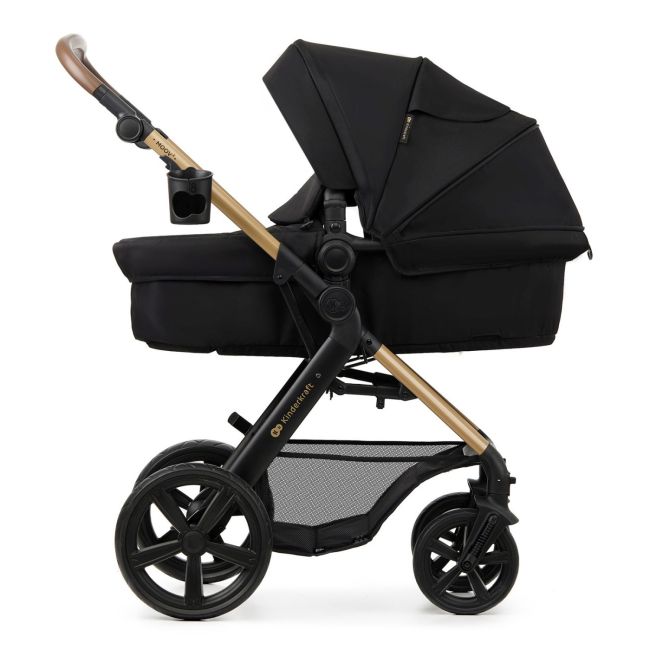 CARUCIOR 3 IN 1 KINDERKRAFT MOOV 2, NEGRU PUR VIVKSMOOV02BLKEV00