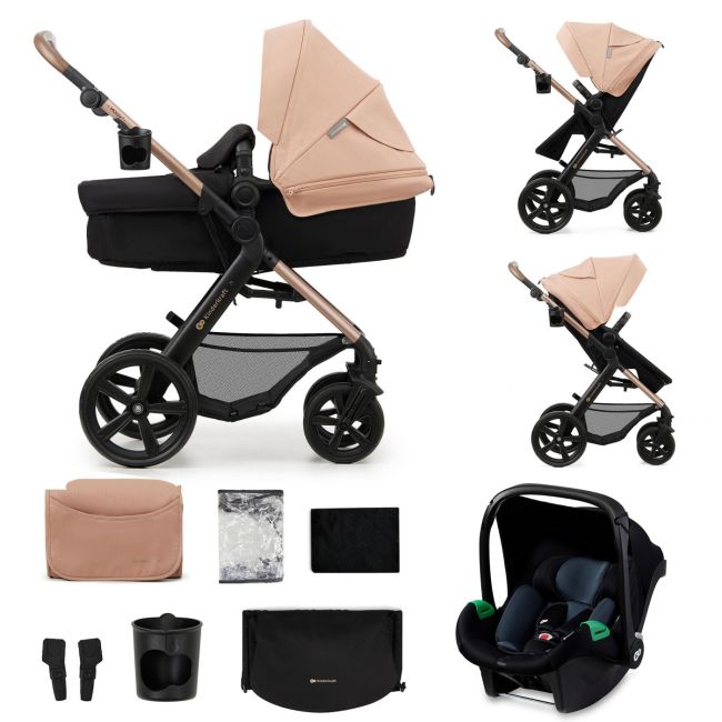 CARUCIOR 3 IN 1 KINDERKRAFT MOOV 2, SAND BEIGE VIVKSMOOV02BEGEV00