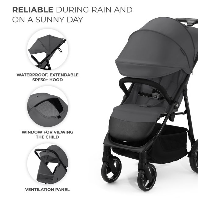 CARUCIOR SPORT KINDERKRAFT TRIG3 GRANITE GREY VIVKSTRIG03GRY0000