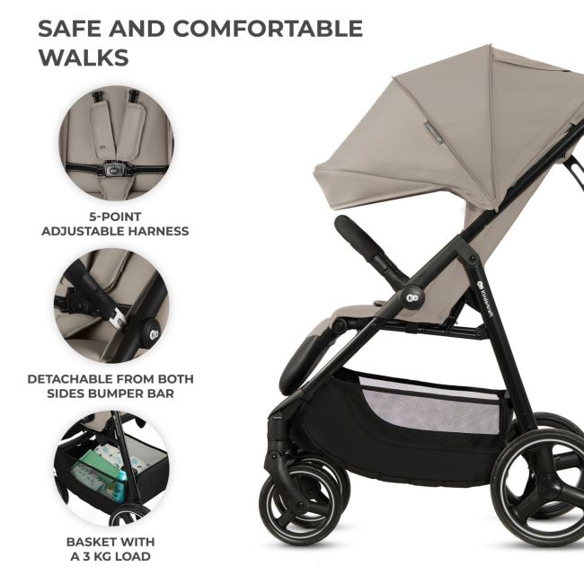 CARUCIOR SPORT KINDERKRAFT TRIG3 STONE BEIGE VIVKSTRIG03BEG0000