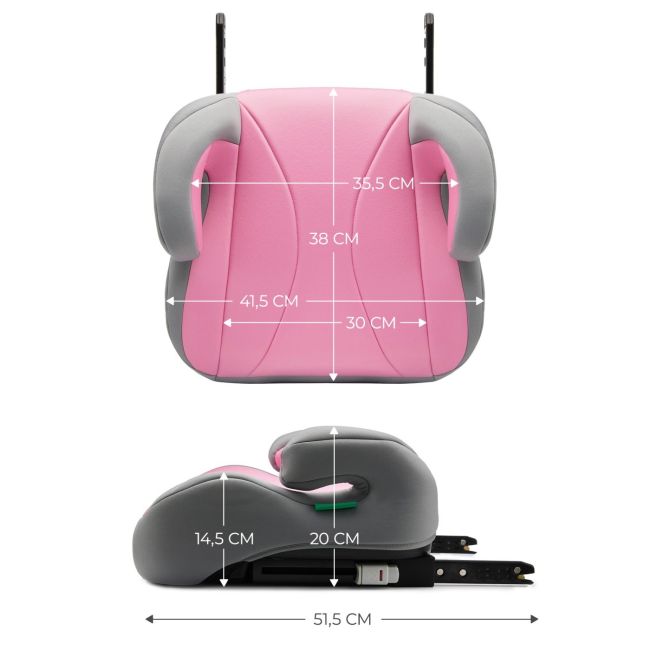 INALTATOR AUTO KINDERKRAFT BOOST, I-SIZE 135-150 CM, ROSE PINK VIVKCIBOO00PNK0000