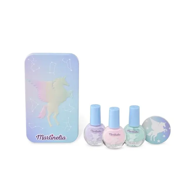 MARTINELIA GALAXY DREAMS SET 3 LACURI DE UNGHII SI CUTIE DE DEPOZITARE VIVMar24157