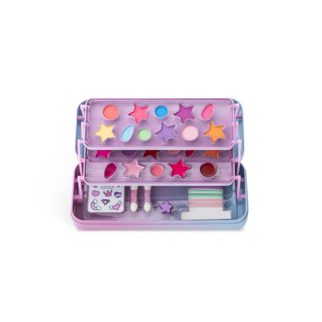 MARTINELIA LITTLE UNICORN TRUSA DE MACHIAJ IN CUTIE DE METAL CU 3 COMPARTIMENTE VIVMar26103