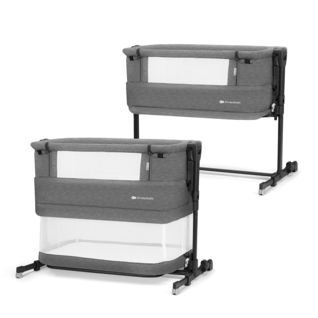 PATUT CO-SLEEPER KINDERKRAFT NESTE GROW, GRI INCHIS VIVKCNEGR00GRY0000