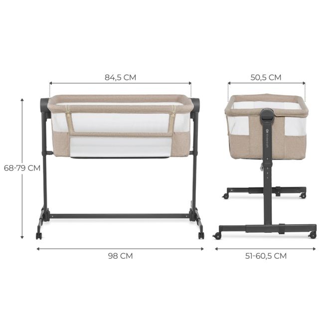 PATUT CO-SLEEPER KINDERKRAFT NESTE UP 2, BEJ VIVKLNEUP02BEG0000