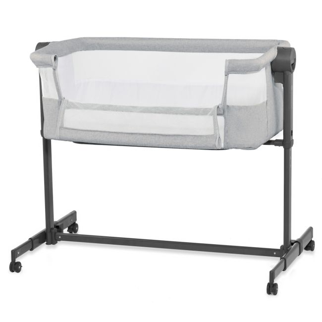 PATUT CO-SLEEPER KINDERKRAFT NESTE UP 2, GRI DESCHIS VIVKLNEUP02LGR0000