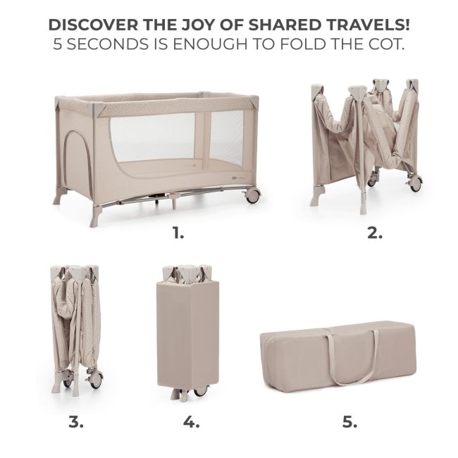 PATUT TRAVEL KINDERKRAFT JOY2, FARA ACCESORII, BEIGE VIVKLJOY02BEG00000