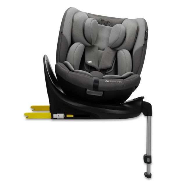 SCAUN AUTO KINDERKRAFT I-FIX, I-SIZE 40-150 CM, COOL GREY VIVKCIFIX00GRY0000