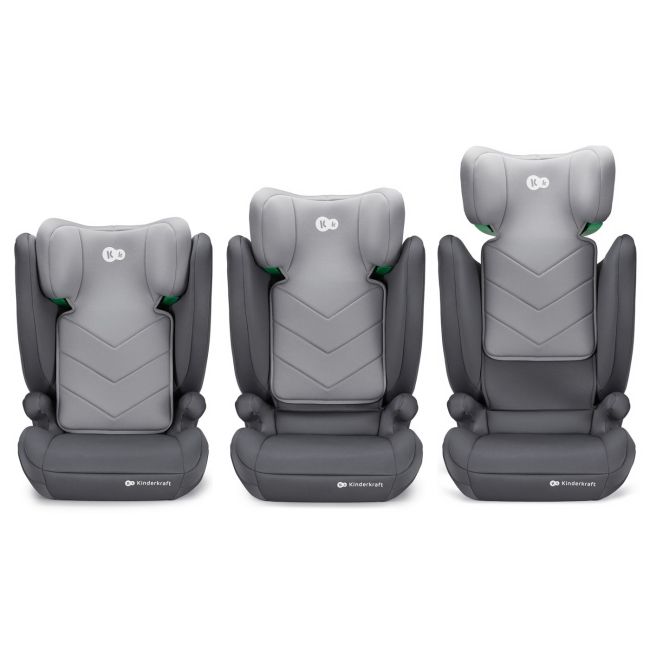 SCAUN AUTO KINDERKRAFT I-SPARK, I-SIZE 100-150 CM, GREY VIVKCISPA00GRY0000