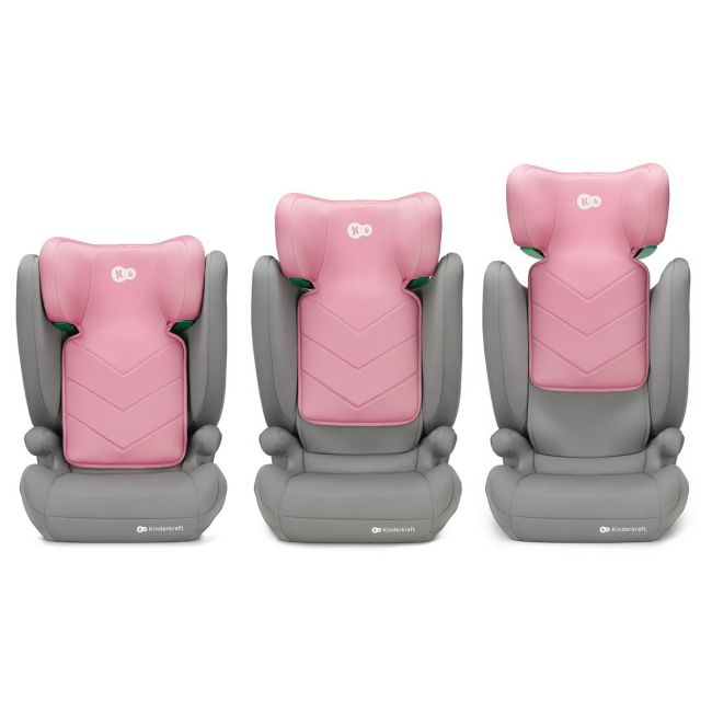 SCAUN AUTO KINDERKRAFT I-SPARK, I-SIZE 100-150 CM, PINK VIVKCISPA00PNK0000