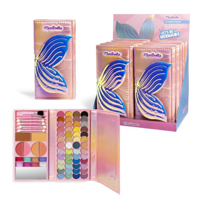 MARTINELIA LET'S BE MERMAIDS TRUSA DE MAKE-UP PORTOFEL VIVMar12112