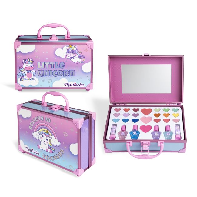 MARTINELIA LITTLE UNICORN TRUSA MAKE-UP IN SERVIETA DE METAL VIVMar12028