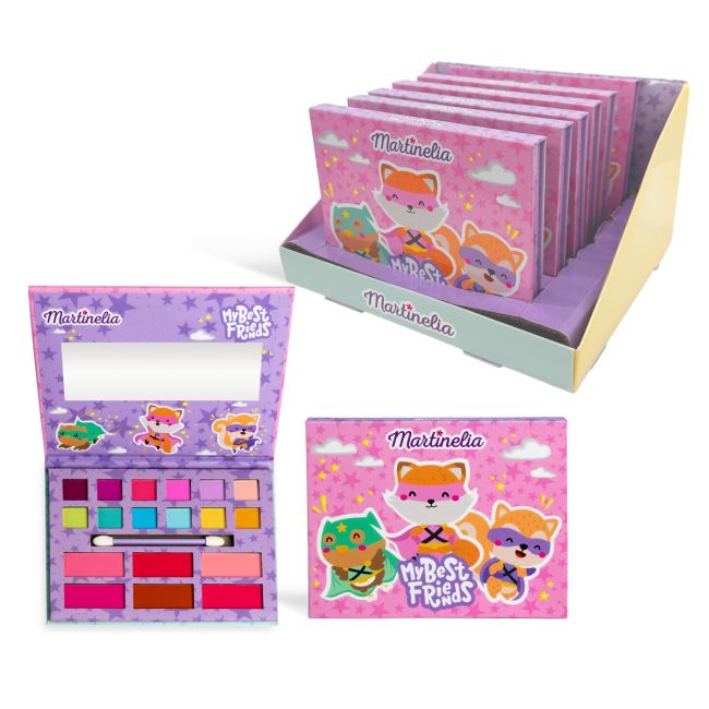 MARTINELIA MY BEST FRIENDS PALETA PENTRU OCHI SI BUZE VIVMar12035