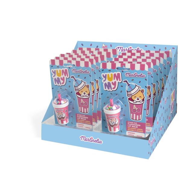 MARTINELIA YUMMY BALSAM DE BUZE IN FORMA DE PAHAR CU PAI VIVMar90029