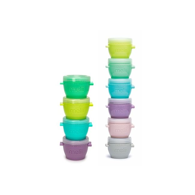 SET 10 RECIPIENTE SNAP&GO, MELII, 6*59 ML + 4*118 ML VIVML11090