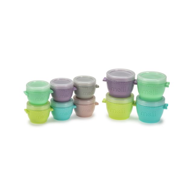 SET 10 RECIPIENTE SNAP&GO, MELII, 6*59 ML + 4*118 ML VIVML11090
