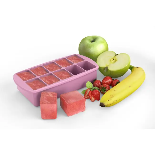 RECIPIENT REFRIGERARE HRANA BEBE, MELII, ROZ 59 ML X 10 CUB VIVML11410