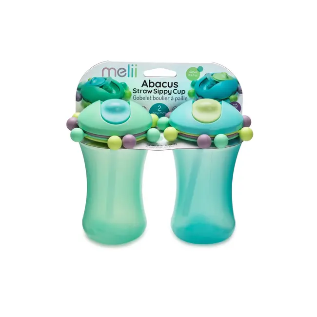 SET 2 CANI CU PAI ABACUS, MELII, ALBASTRU&VERDE VIVML12050