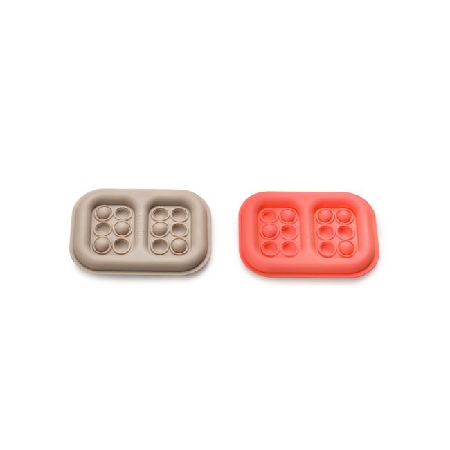 SET 2 PASTILE RACIRE POP-UP, MELII, PINK-GREY VIVML15810