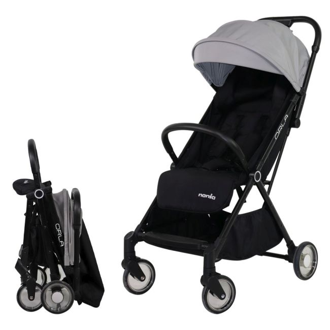 CARUCIOR SPORT NANIA, ORLA, GREY/BLACK VIVTT0123220340