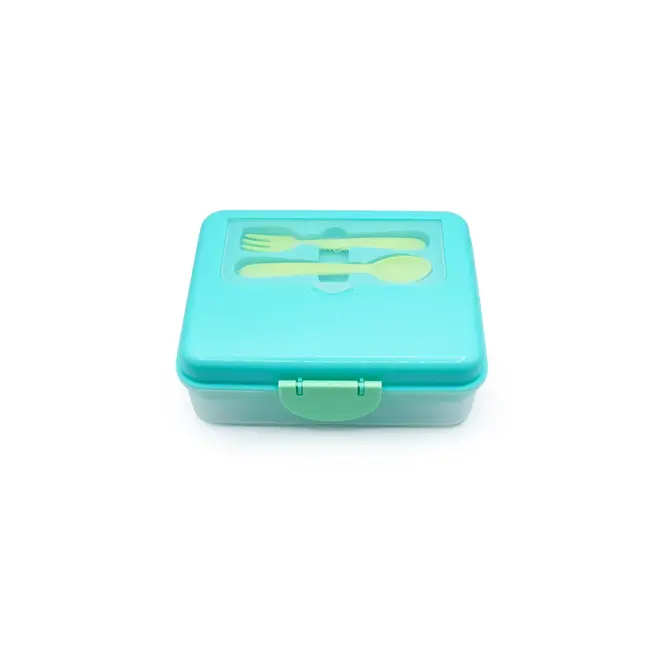 CUTIE PRANZ BENTO 2 NIVELE CU TACAMURI MELII BLUE MINT LIME VIVML21510